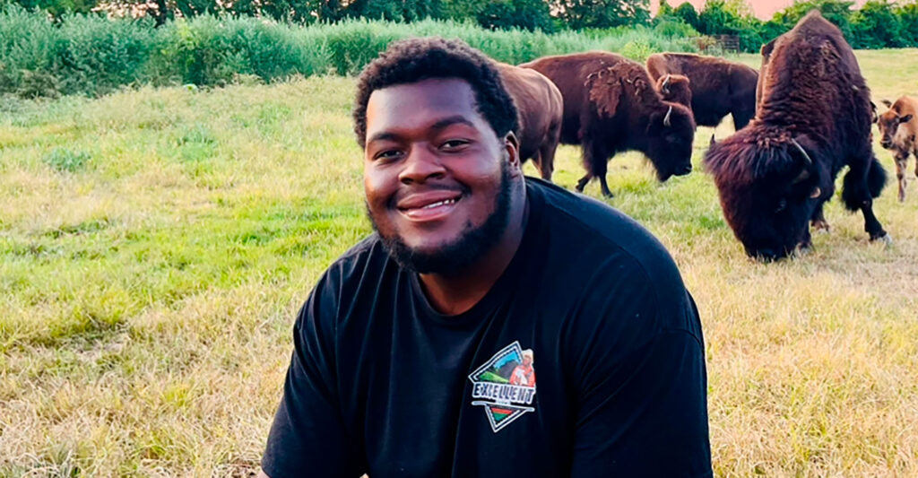 Finding Purpose in Football and Farming: A Story of Faith, Family, and Bison