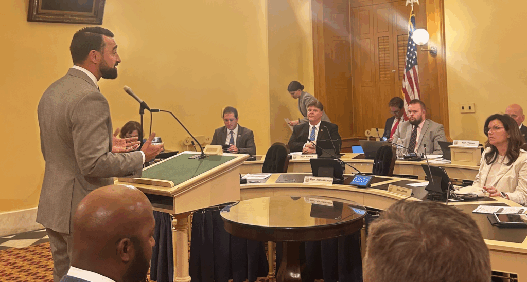 Athletes.org’s Jim Cavale Stresses Importance of Partnership and Collective Bargaining to Ohio Legislators in Support of H.B. 184